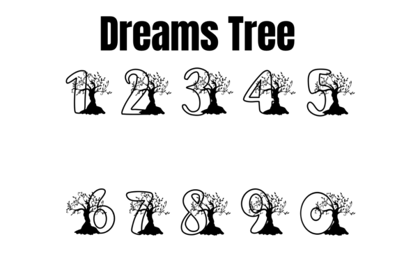 Dreams Tree Font - Preview 2