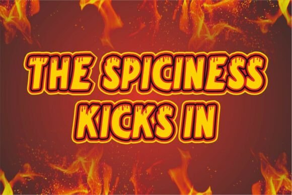 Fire Creative Font - Preview 1
