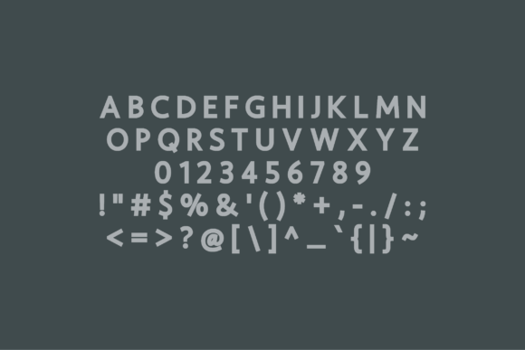Frostline Font - Preview 1