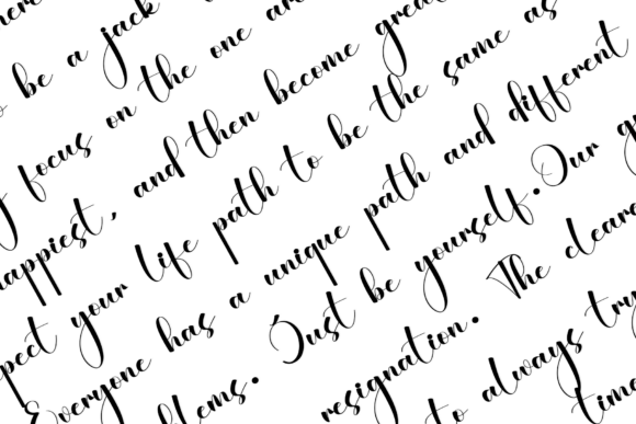 Hangout Font - Preview 3