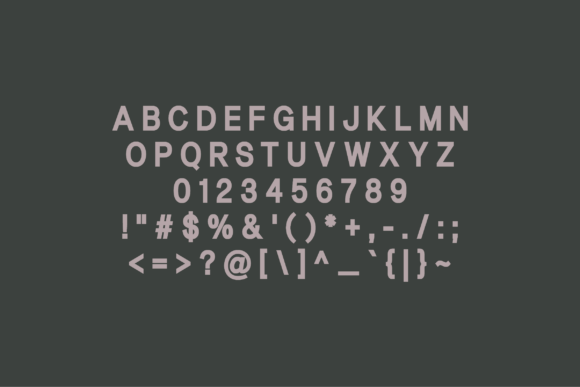 Haunterush Font - Preview 1