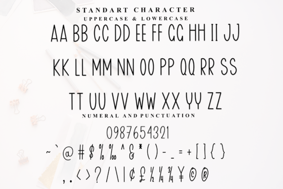 Perfect Designer Font PNG with transparent background - Preview 5