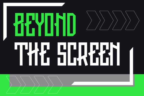 Regarding Esports Font PNG with transparent background - Preview 2