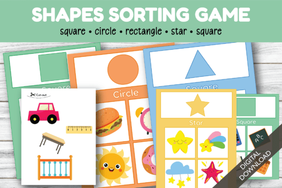 Shapes Sorting Game