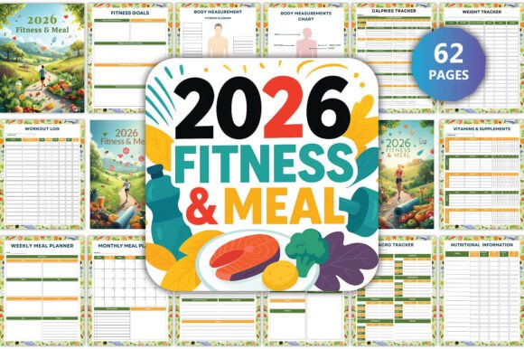 2026 Fitness and Meal Planner