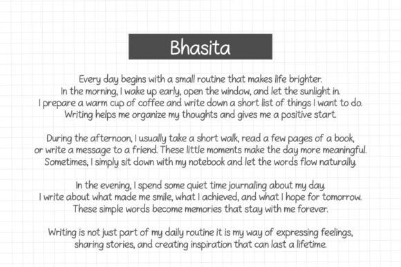 Bhasita Font - Preview 5