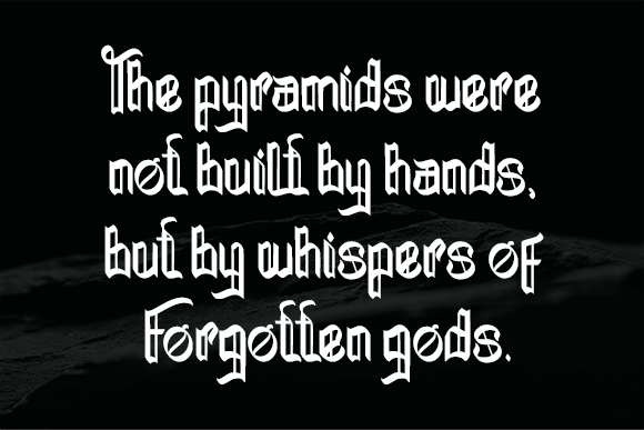 Blackveil Font PNG with transparent background - Preview 5