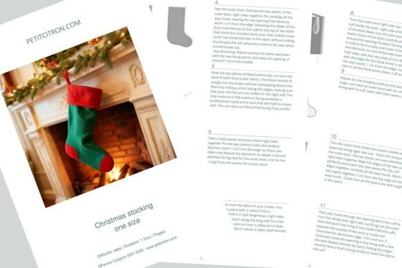 DIY handmade Christmas stocking inspiration for festive home decorations