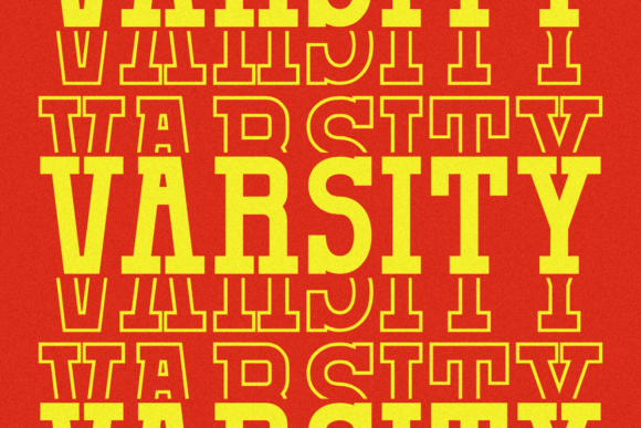 Famous Stacked Font - Preview 4