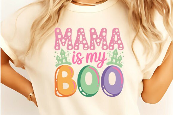 Mama Is My Boo – Cute Halloween SVG
