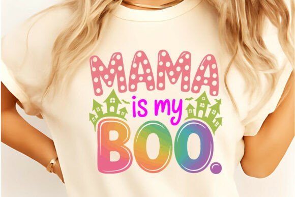 Mama Is My Boo – Cute Halloween SVG