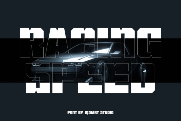 Runeki Bikers Font PNG with transparent background - Preview 1
