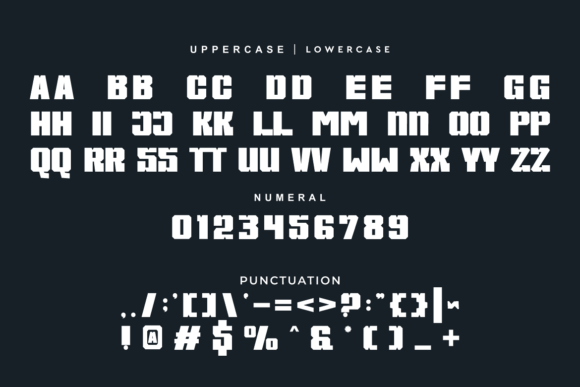 Runeki Bikers Font PNG with transparent background - Preview 5