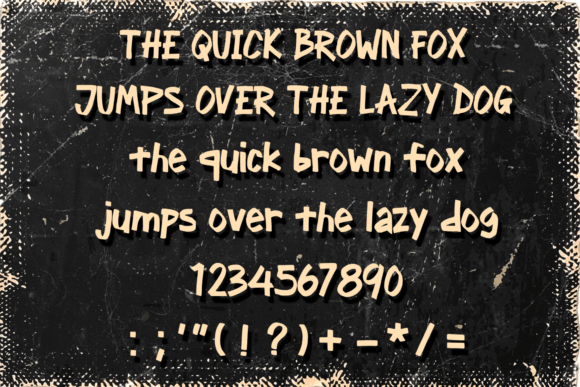 Anarchy Handwriting Font - Preview 4