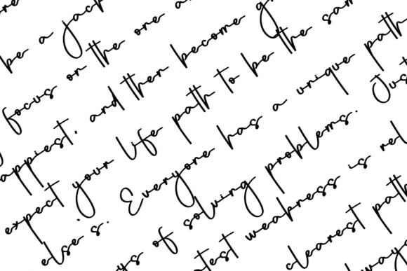 Autography Font - Preview 2