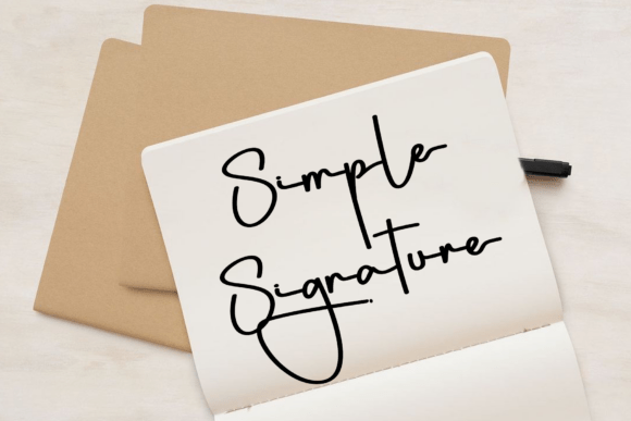 Autography Font - Preview 3