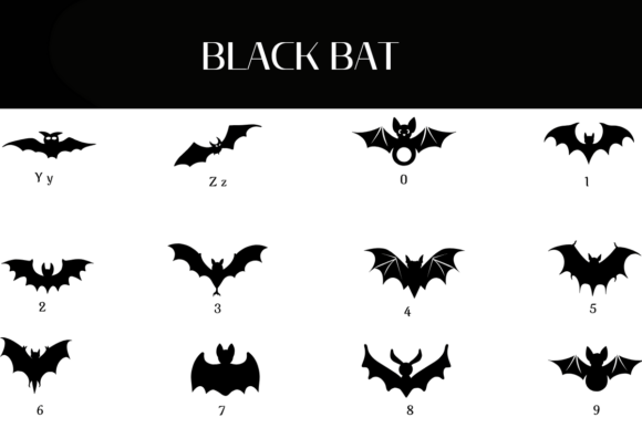 Black Bat Font - Preview 3