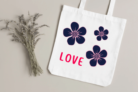 Blooming Flowers Sticking Font - Preview 4