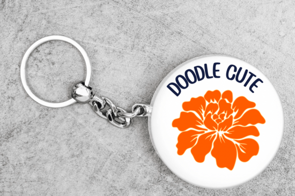 Blooming Flowers Sticking Font - Preview 5