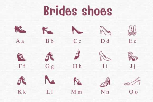 Brides Shoes Font - Preview 1