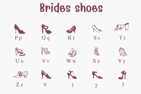 Brides Shoes Font - Preview 2