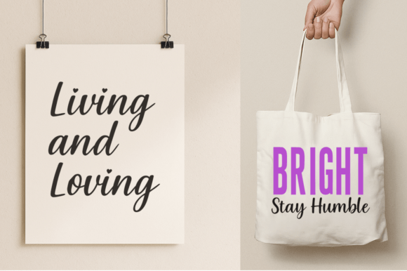 Bright Whisper Duo Font PNG with transparent background - Preview 5