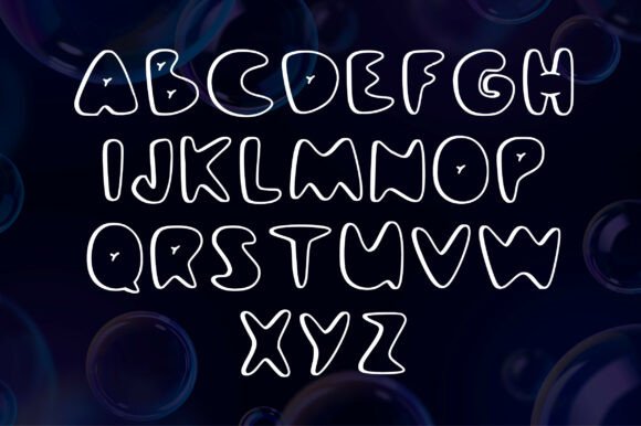 Bubble Font - Preview 1