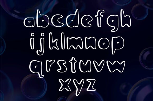 Bubble Font - Preview 2