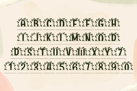 Cavallier Split Monogram Font - Preview 3
