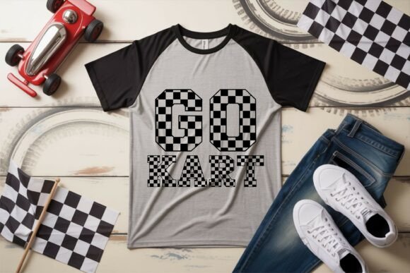 Checkered Varsity Font - Preview 4