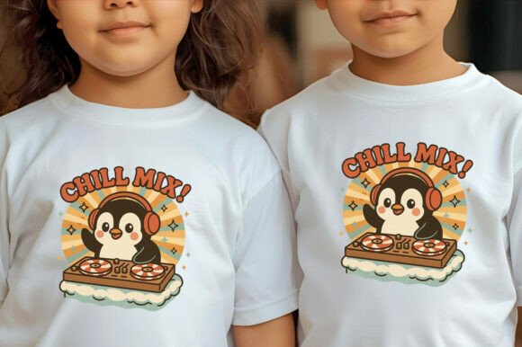 Chill Mix Penguin Christmas Png Graphics