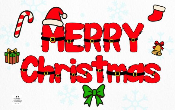 Christmas Bundle Font - Preview 1