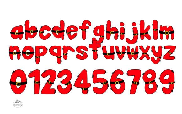 Christmas Bundle Font - Preview 3