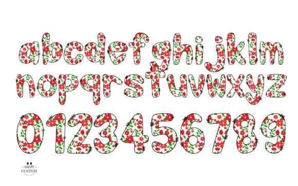 Christmas Bundle Font - Preview 3