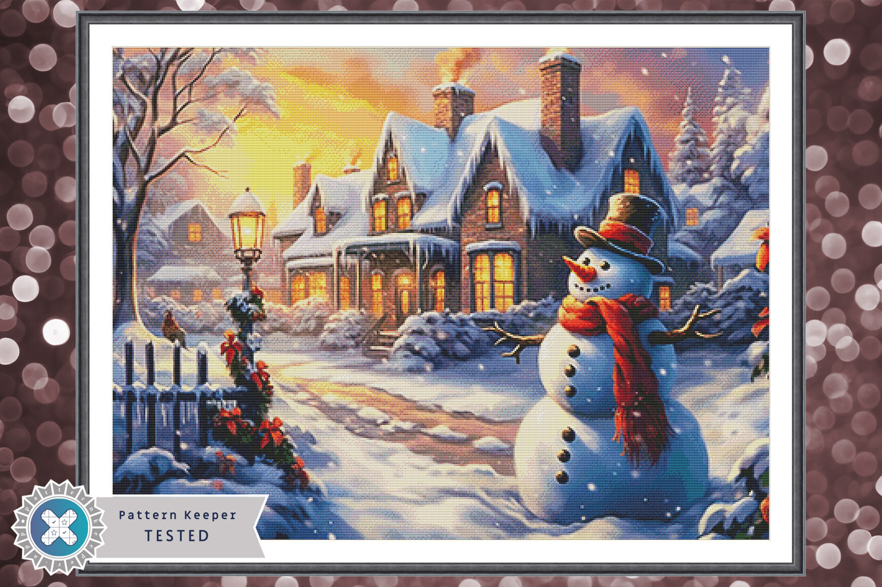 Christmas Cross Stitch Pattern PDF