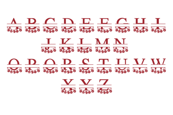 Christmas Ornament Font - Preview 1