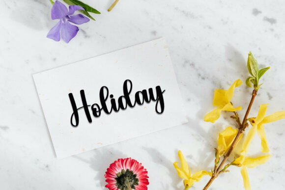 Christmas Saturday Font - Preview 2