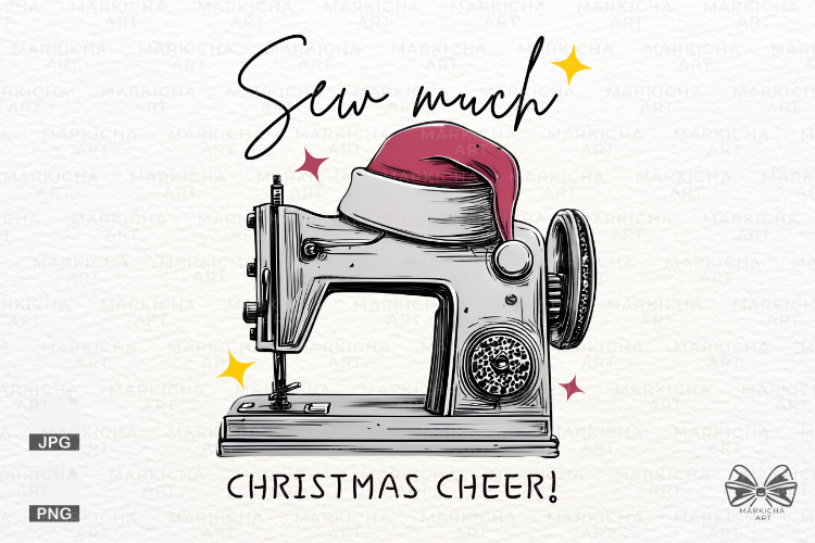 Christmas Sewing Machine Png Clipart