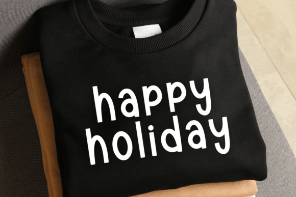 Christmas Stacked Font - Preview 2