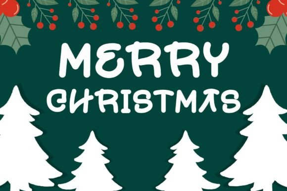 Christmas Zone Font - Preview 1