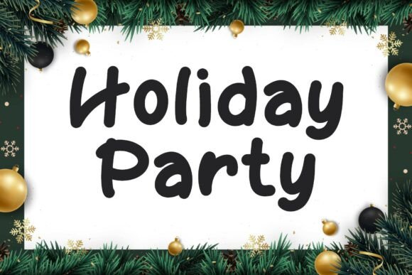 Christmas Zone Font - Preview 3