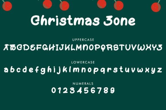 Christmas Zone Font - Preview 4