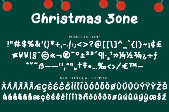 Christmas Zone Font - Preview 5