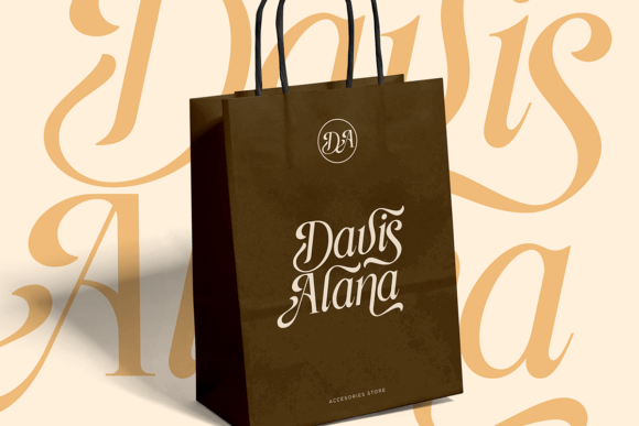 Classy Exclusive Font PNG with transparent background - Preview 3