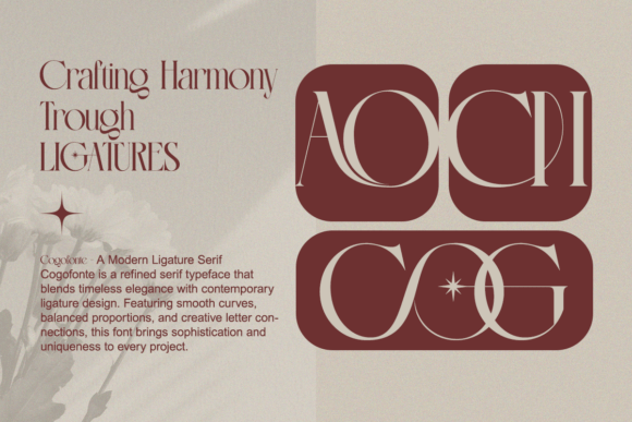 Cogofone Font PNG with transparent background - Preview 2