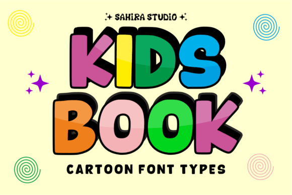 Comic Story Font - Preview 1