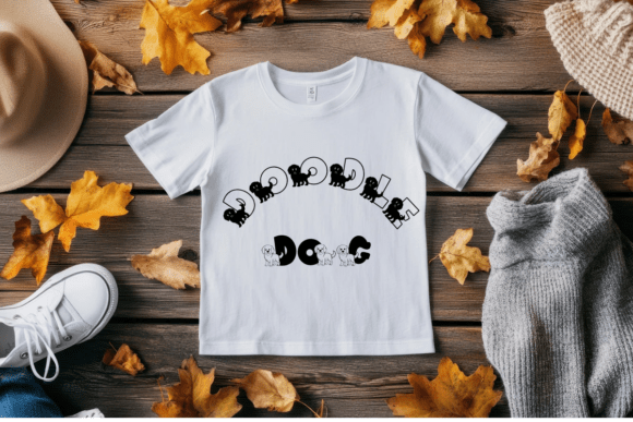 Doodle Dog Font PNG with transparent background - Preview 3