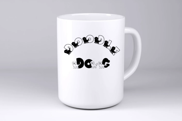 Doodle Dog Font PNG with transparent background - Preview 5