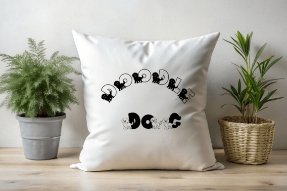 Doodle Dog Font PNG with transparent background - Preview 6