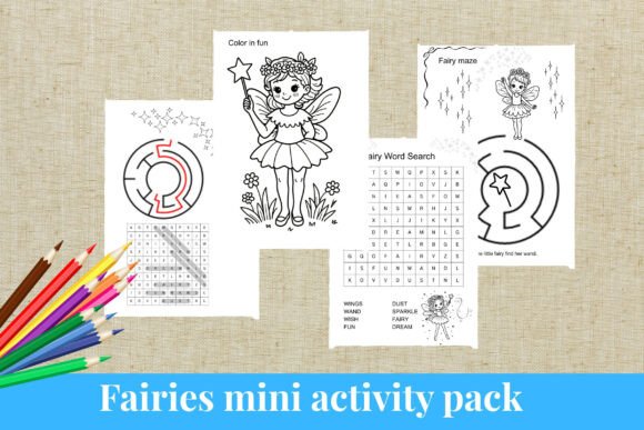Fairy Mini Activity Pack